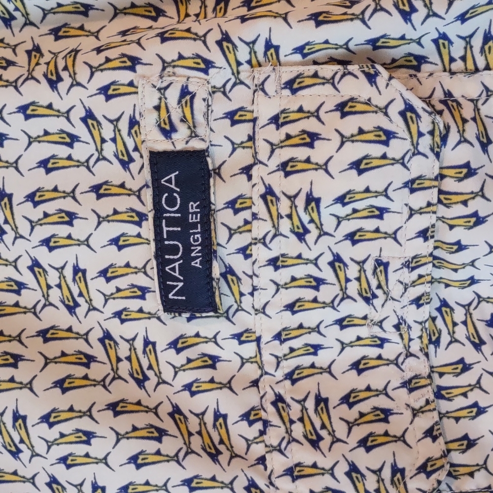 Nautica Angler Marlin Vented Shirt View 2